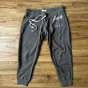 Aeropostale grey gray sweatpants